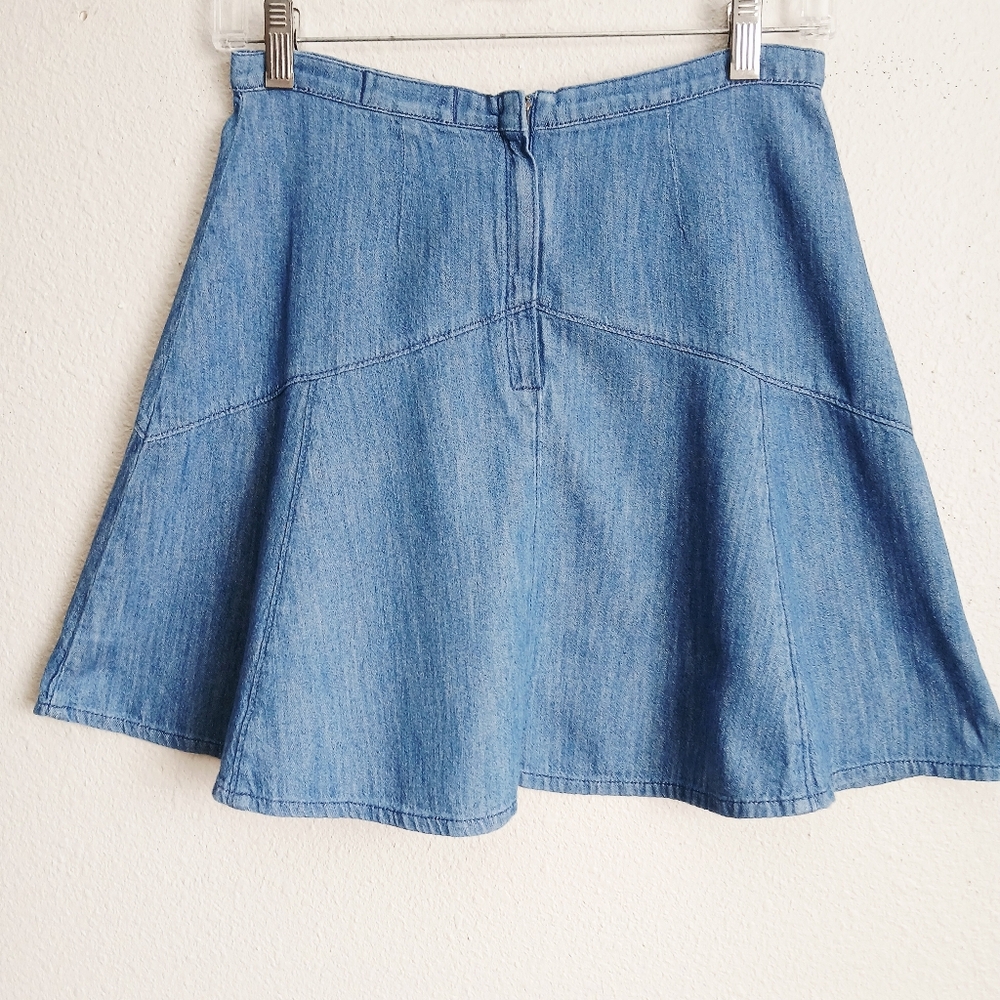 Madewell Piazza Denim Mini Skirt - Picture 3 of 6